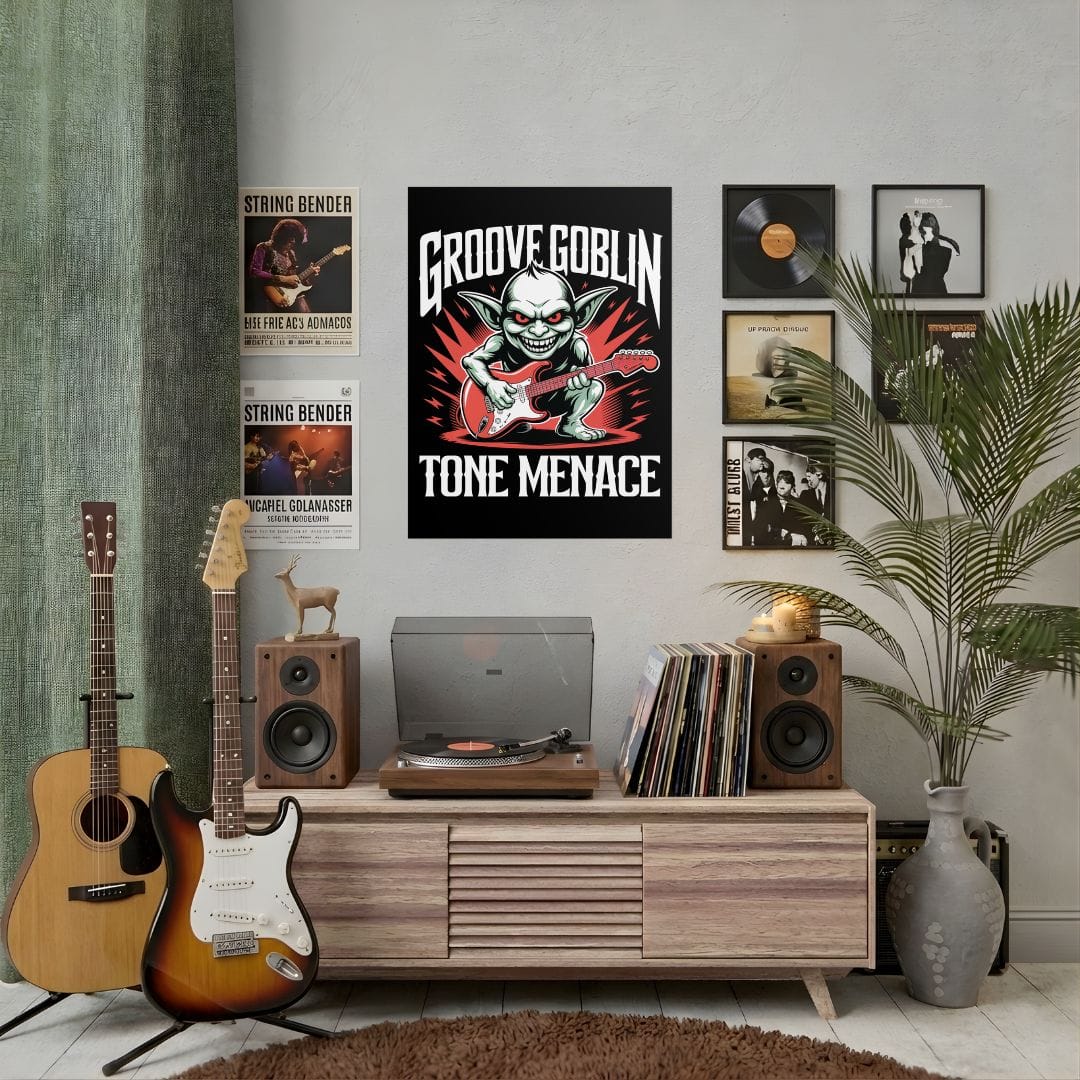 Groove Goblin Guitar Poster (24"x32")