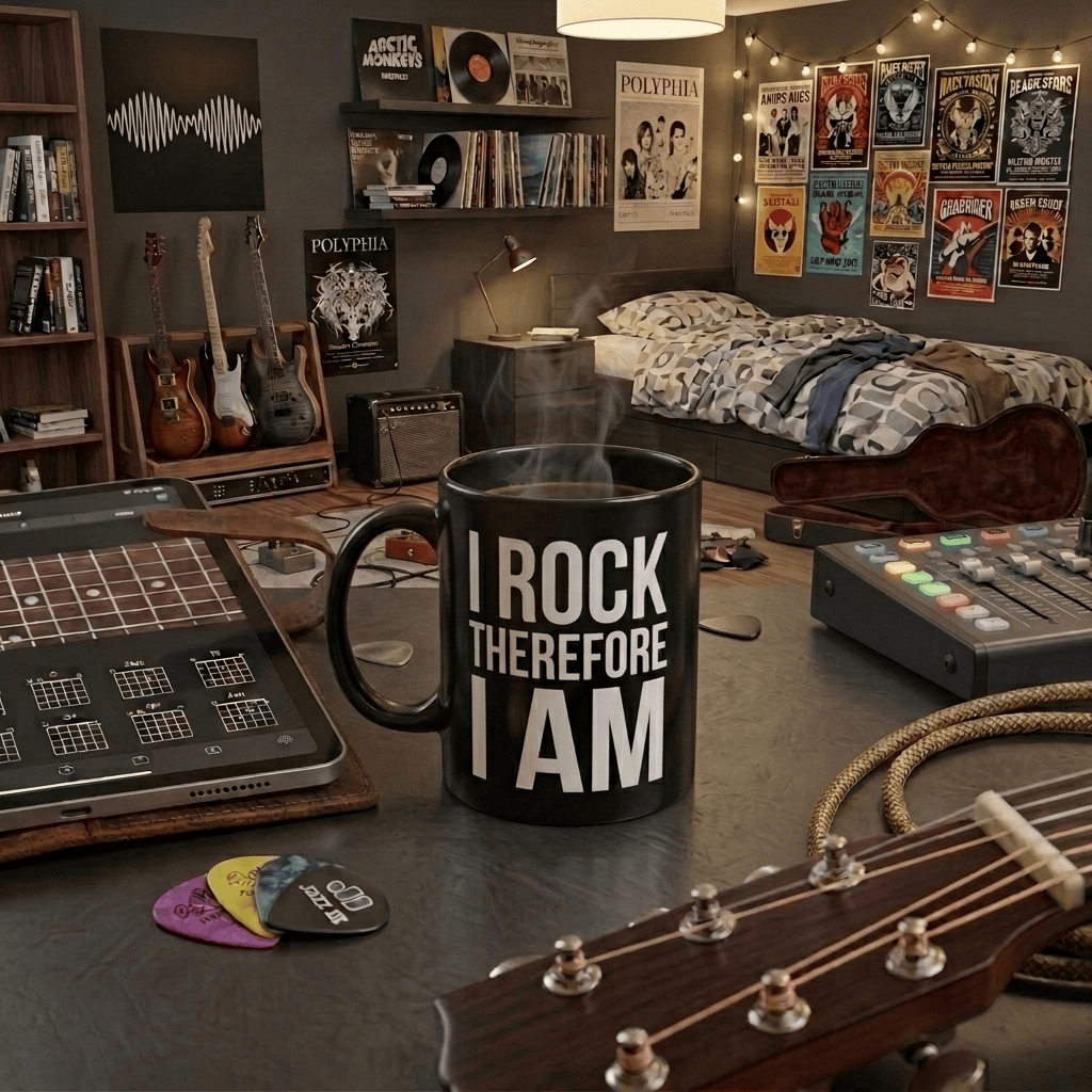 I Rock Therefore I Am 11oz Mug