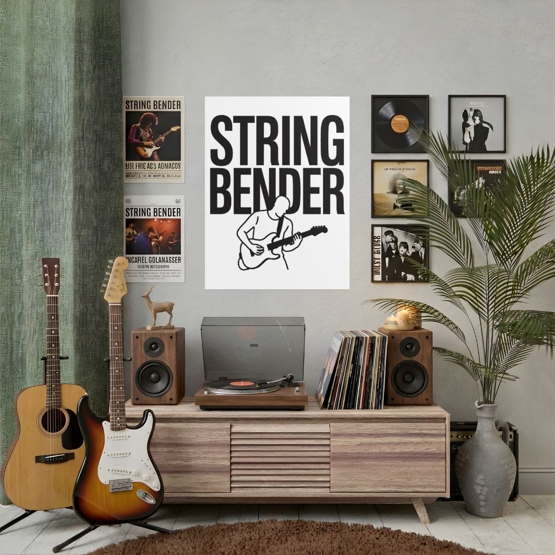 String Bender Guitar Poster (24"x32")