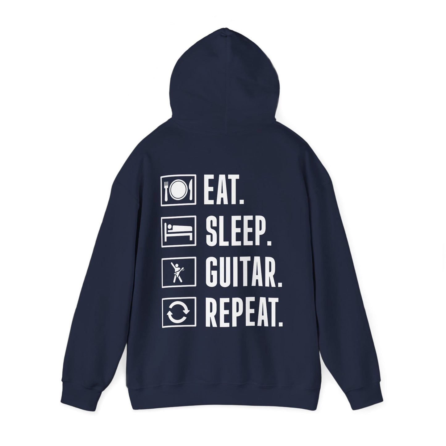 Eat, Sleep, Guitar, Repeat Hoodie