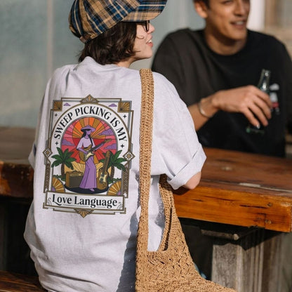 Sweep Picking Is My Love Language Guitar T-shirt