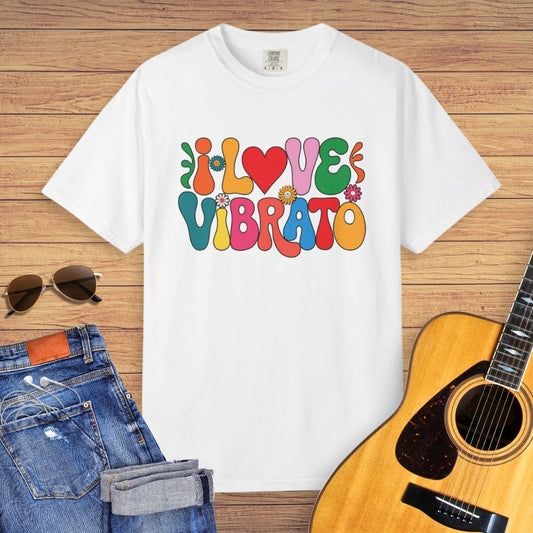 I Love Vibrato Guitar T-shirt