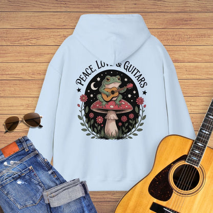 Peace Love & Guitar Hoodie