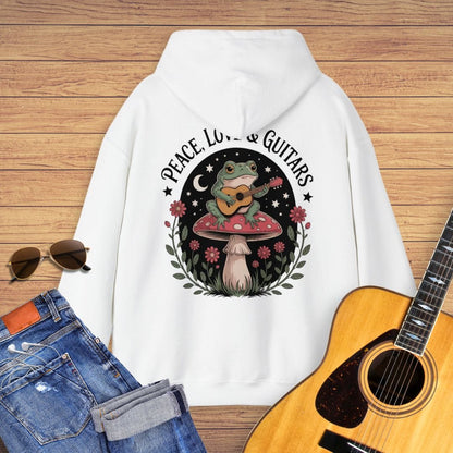 Peace Love & Guitar Hoodie