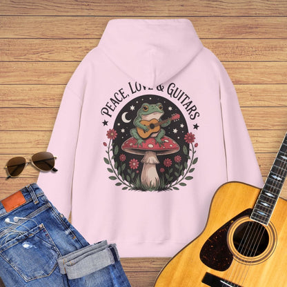 Peace Love & Guitar Hoodie