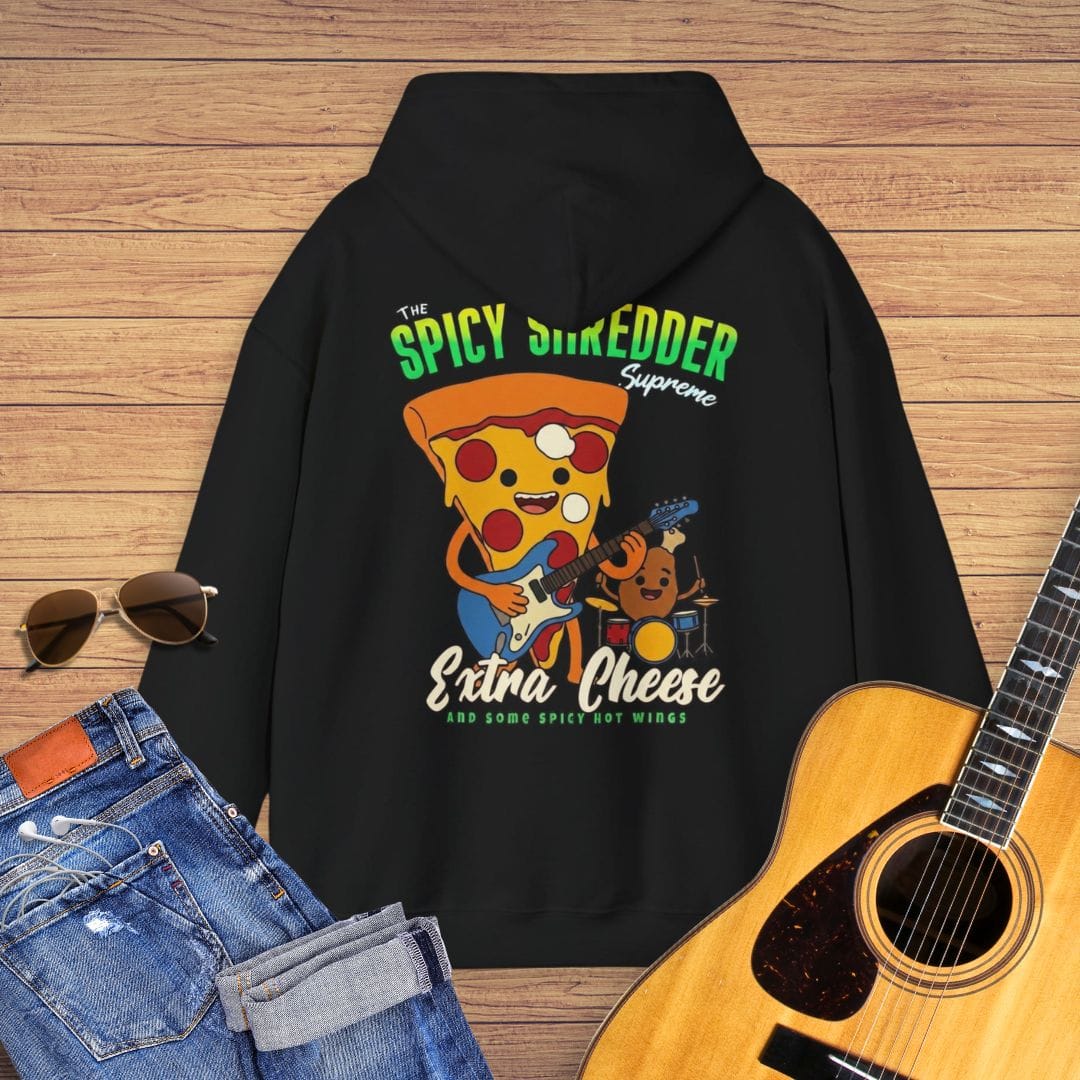 Spicy Shredder Guitar Hoodie