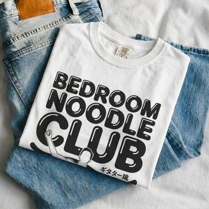 Bedroom Noodle Club Guitar T-shirt