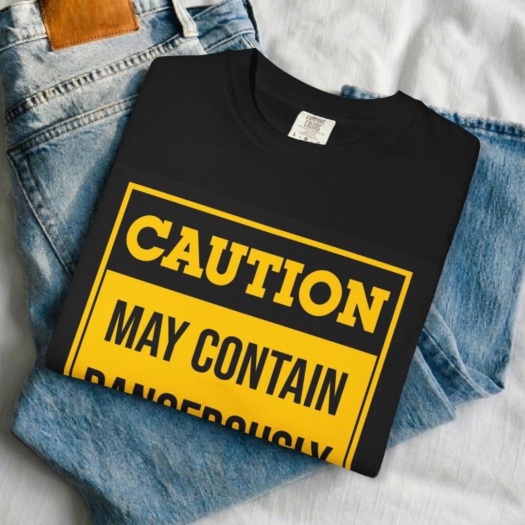 Caution Tasty Licks Guitar T-shirt