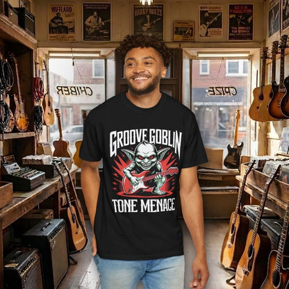 Groove Goblin Tone Menace Guitar T-shirt