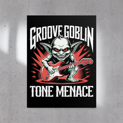 Groove Goblin Guitar Poster (24"x32")