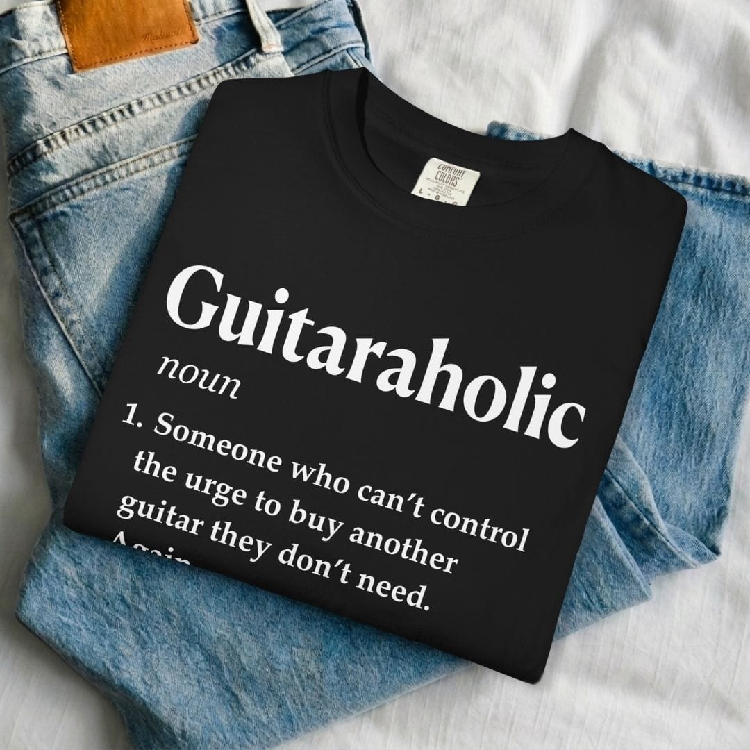Guitaraholic Definition T-shirt