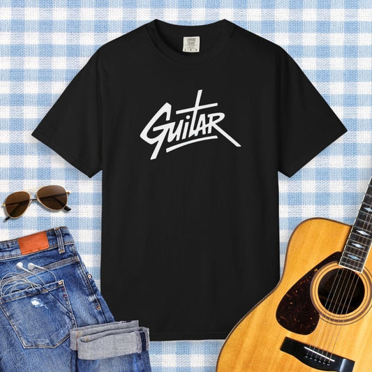 Guitar Graffiti Logo T-shirt