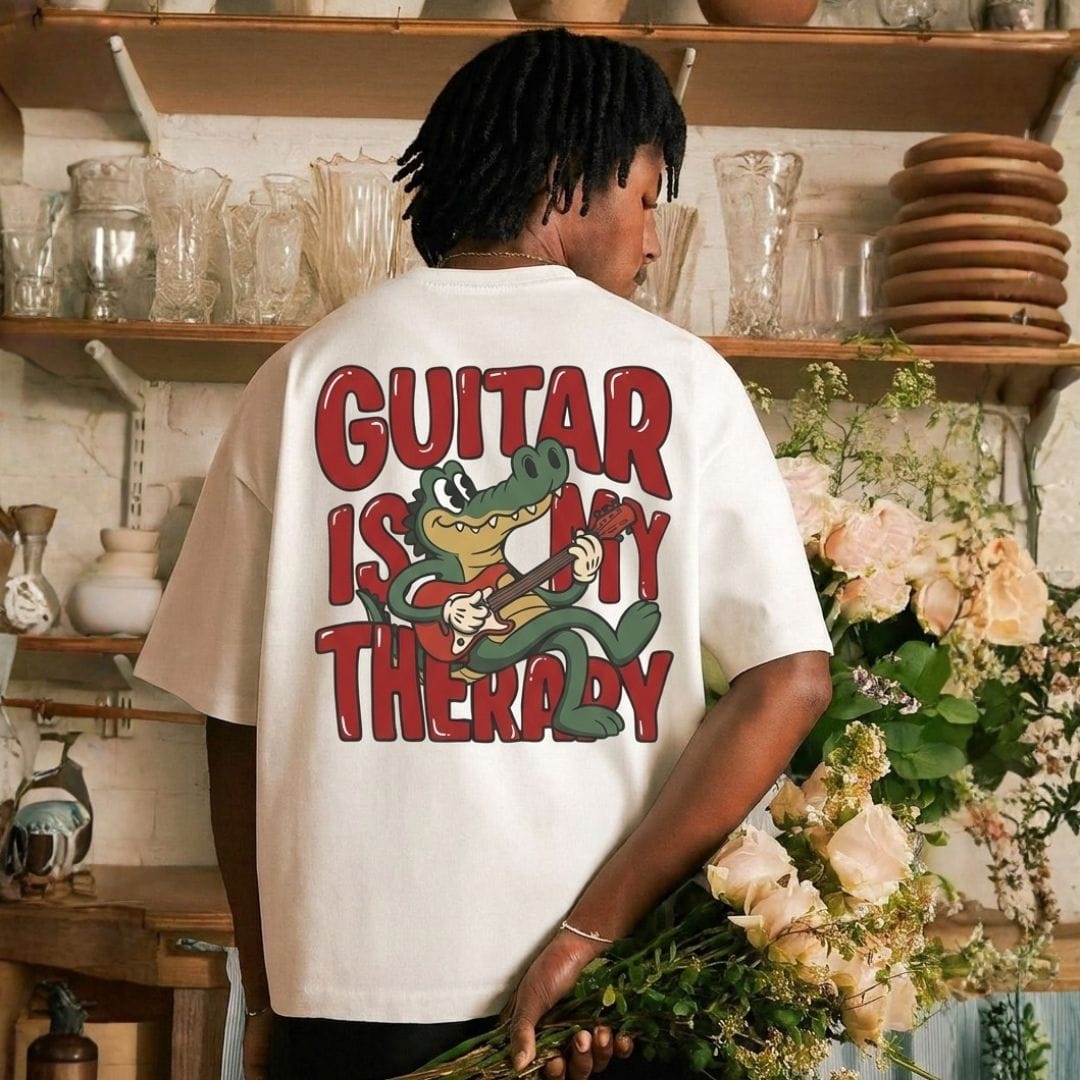 Guitar Is My Therapy T-shirt