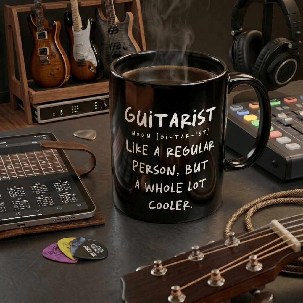Guitarist Like A Regular Person 11oz Mug