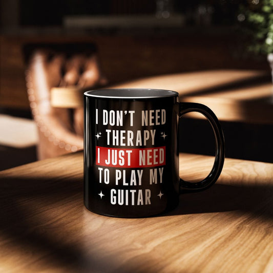 I Don't Need Therapy Guitar 11oz Mug