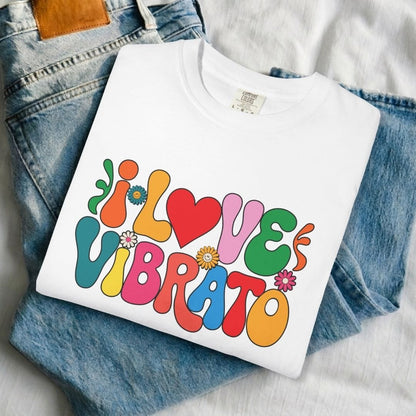 I Love Vibrato Guitar T-shirt