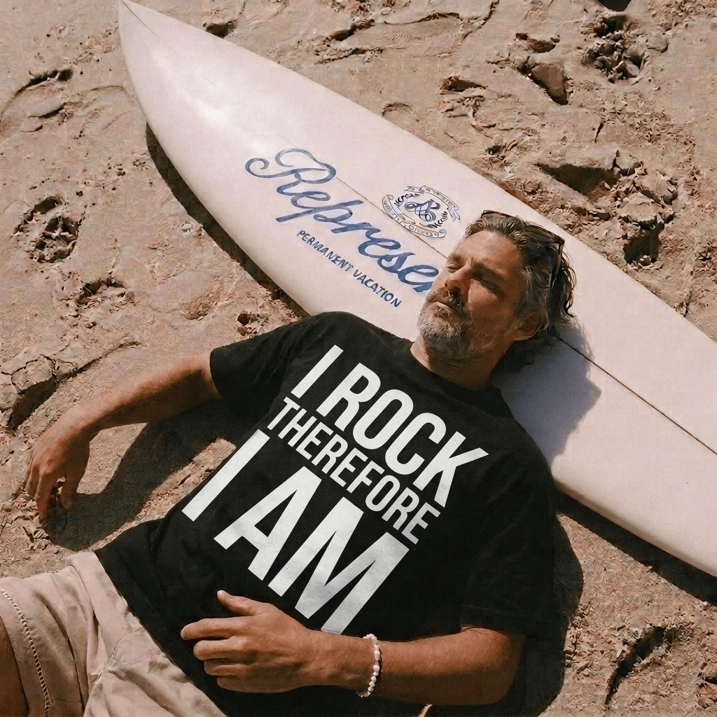 I Rock Therefore I Am T-shirt