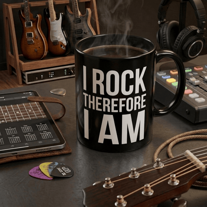 I Rock Therefore I Am 11oz Mug