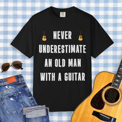 Never Underestimate An Old Man T-shirt