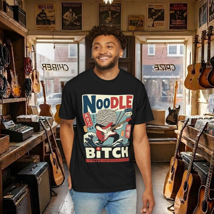Noodle Bitch Guitar T-Shirt