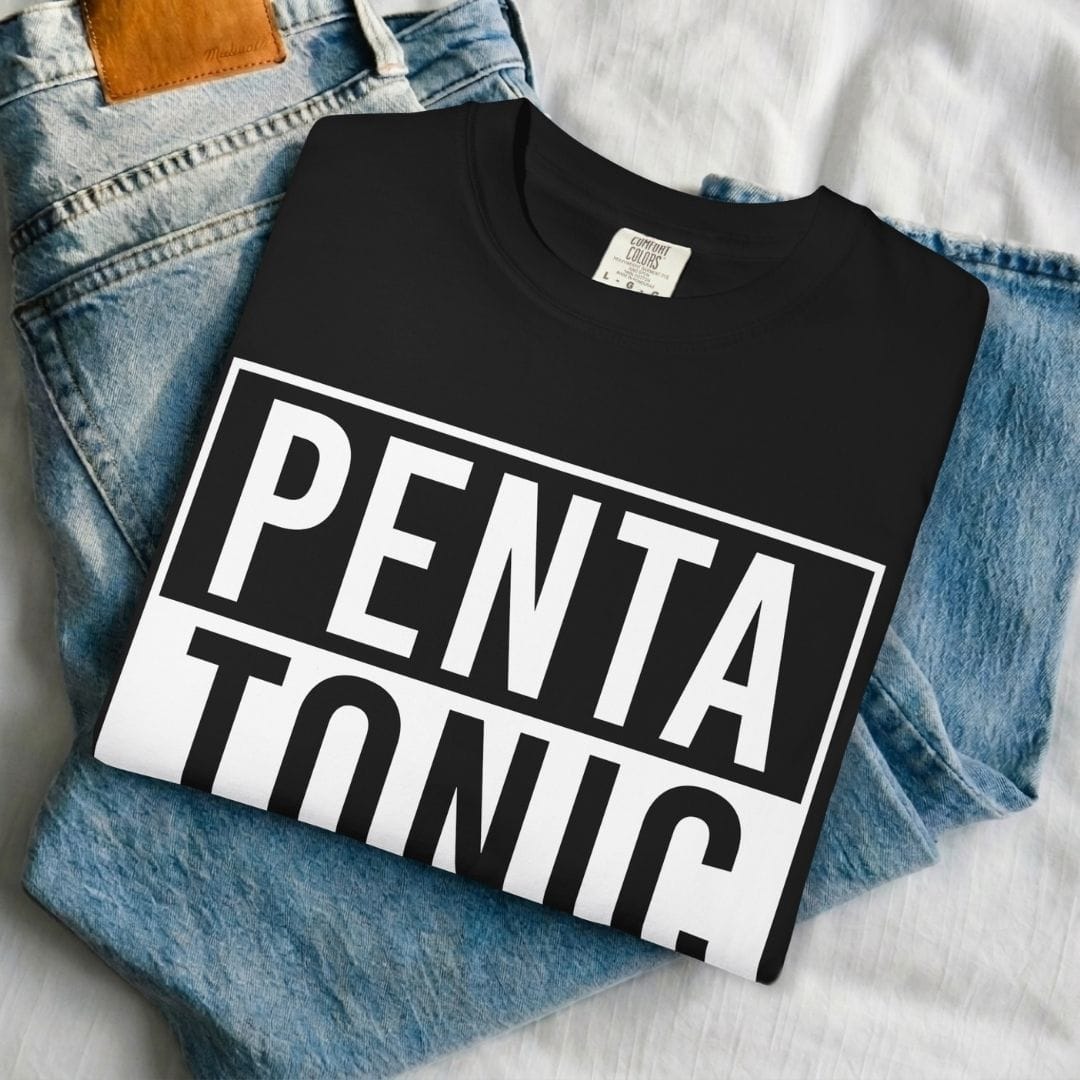 Pentatonic Poet Guitar T-shirt