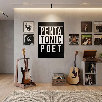 Pentatonic Poet Poster (24"x32")