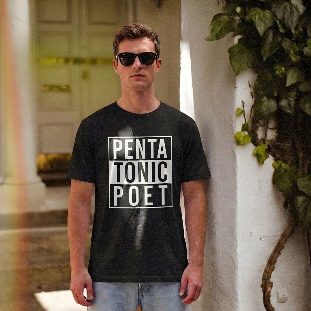 Pentatonic Poet Guitar T-shirt