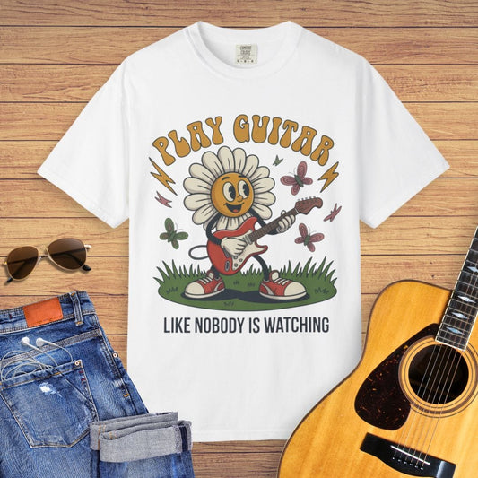 Play Guitar Daisy T-shirt