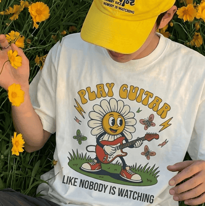 Play Guitar Daisy T-shirt