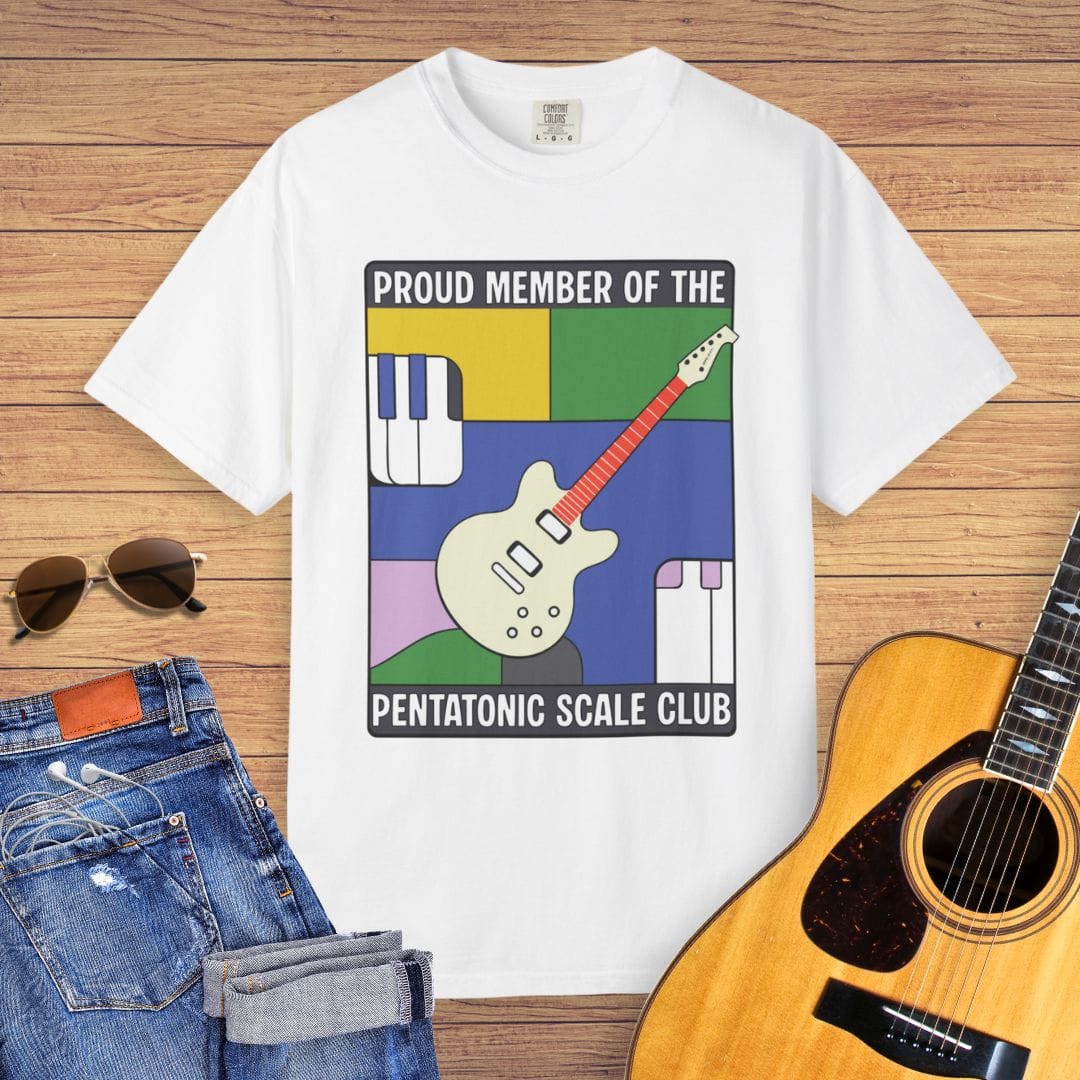 Proud Member Of The Pentatonic Scale Club T-shirt