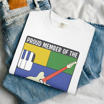Proud Member Of The Pentatonic Scale Club T-shirt