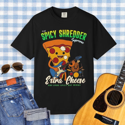 Spicy Shredder Guitar T-shirt