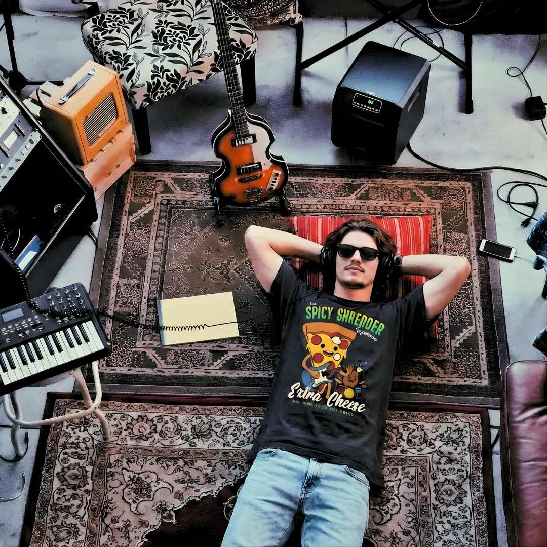 Spicy Shredder Guitar T-shirt