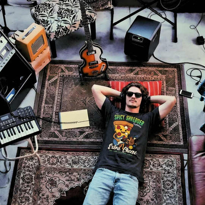 Spicy Shredder Guitar T-shirt